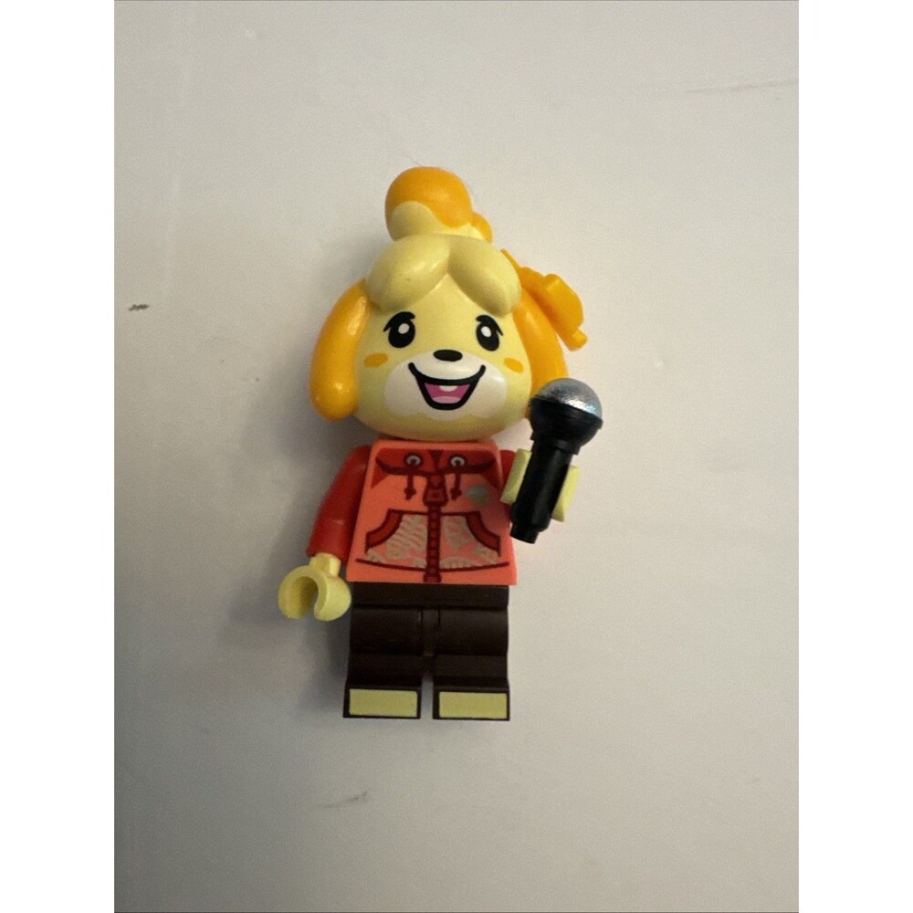 Lego Isabelle Minifigure Only Coral Hoodie 77052 Animal Crossing Sheep